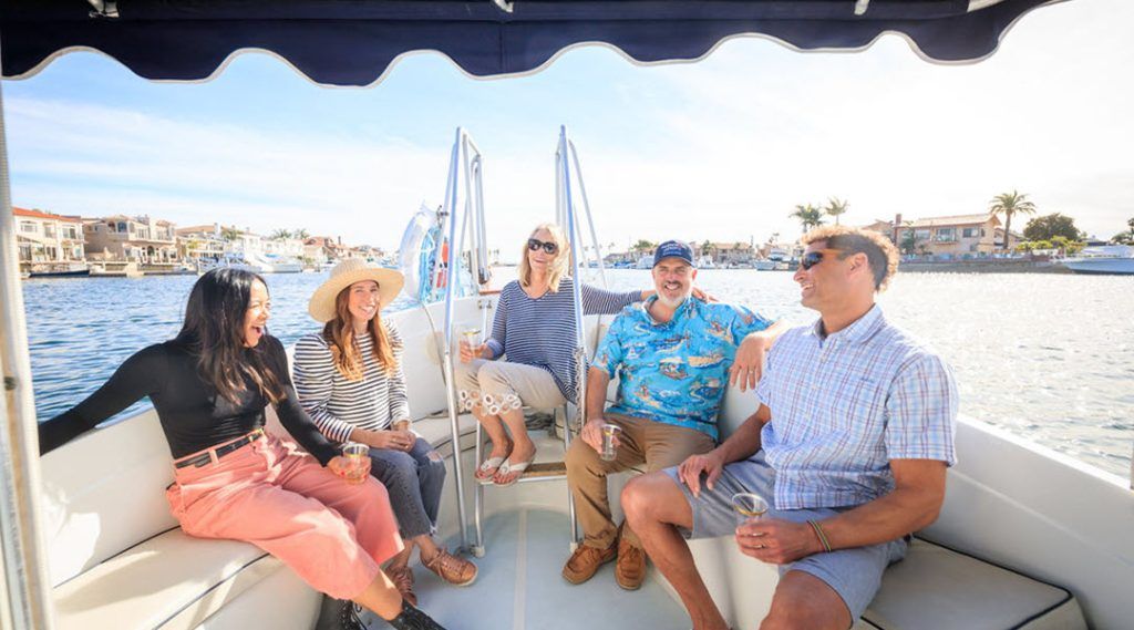 Private charter with friends on a Huntington Beach boat rental