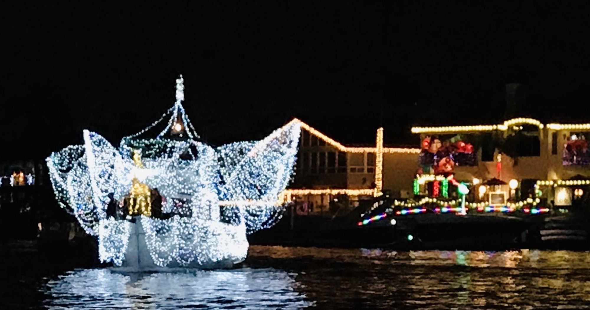 Holiday Lights in Huntington Harbour image 2